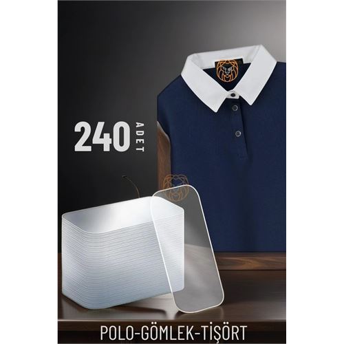 Tekno-Firsat Polo Yaka Tişört Yaka Dikleştirici 240 Adet