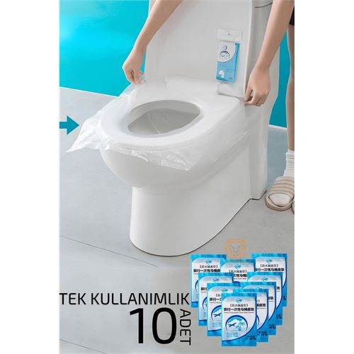 Tekno-Firsat Klozet Kapağı Kılıfı Hijyenik Tek Kullanımlık 10 ADET