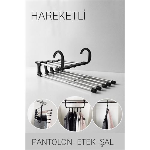 Tekno-Firsat Pantolon Askısı Etek Şal Havlu