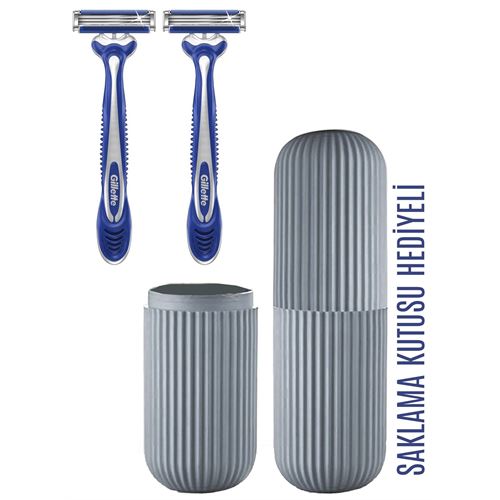 Gillette Blue3 2 Adet Tıraş Bıçağı Özel Kutulu Set 712661