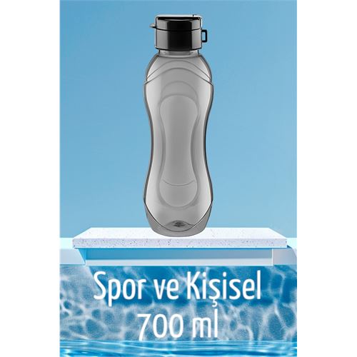 Tekno-Firsat Prime Matara 700 ml SİYAH Spor ve Kişisel Matara