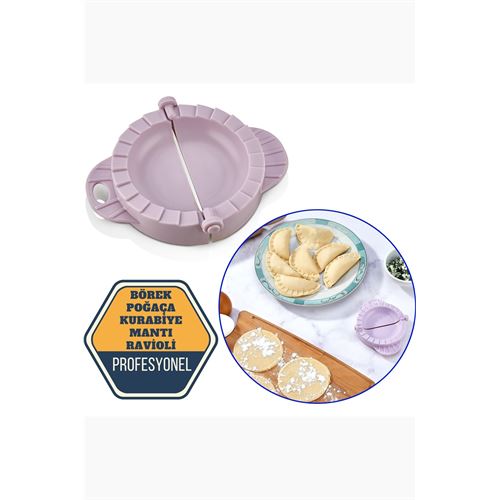 Tekno-Firsat 4 ADET Börek Poğaça Kurabiye Mantı Ravioli Kalıbı 715970	715970 Toptan Paket