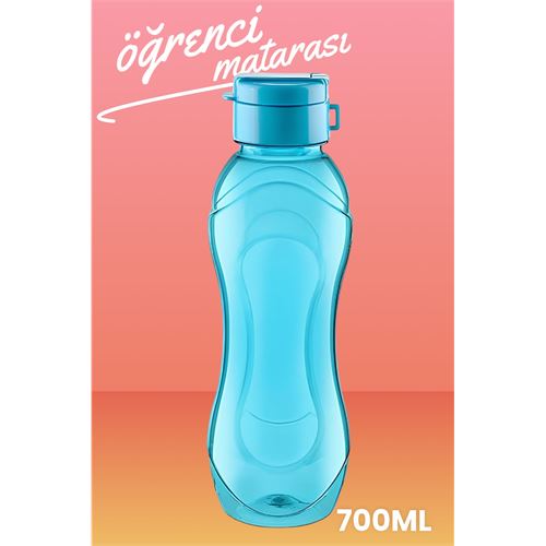Tekno-Firsat Matrix Mavi 600 ml Öğrenci Matarası 71