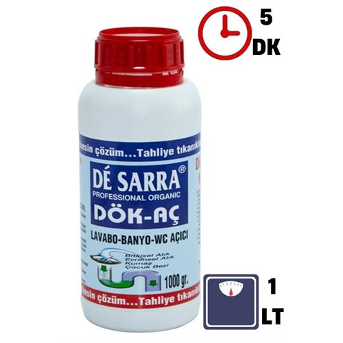 Tekno-Firsat De Sarra Profesyonel Lavabo Açıcı 1 Litre	 718081