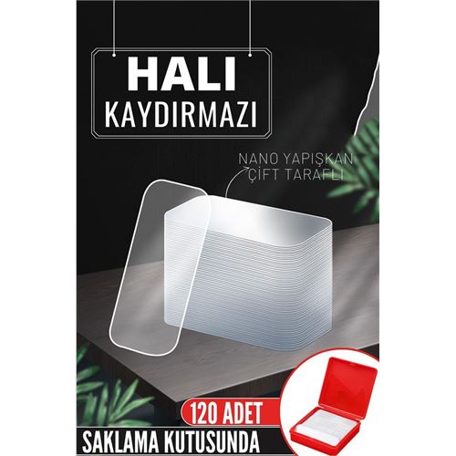 Tekno-Firsat Halı Kilim Yolluk Kayma Önleyici 120 ADET Pvc Nano