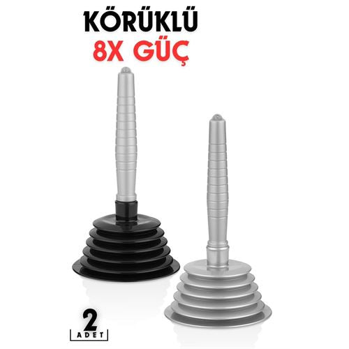 Tekno-Firsat Körüklü Lavabo Açıcı Pompa 2 ADET ProGrade Design