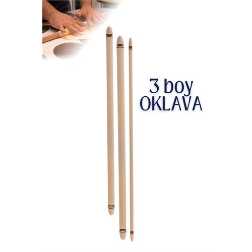Tekno-Firsat 3 Model Oklava Seti 60 ve 80 Cm 718808