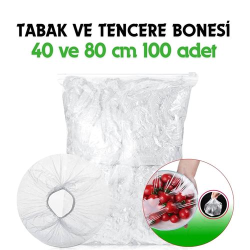 Tekno-Firsat Tabak ve Tencere Bone Seti 2 Boyutlu 100 ADET