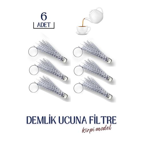 Tekno-Firsat Demlik Ucuna Filtre 6 ADET Novy Design