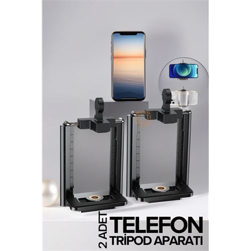 Tekno-Firsat Telefon Tripod Aparatı 2 li SET Connor Design