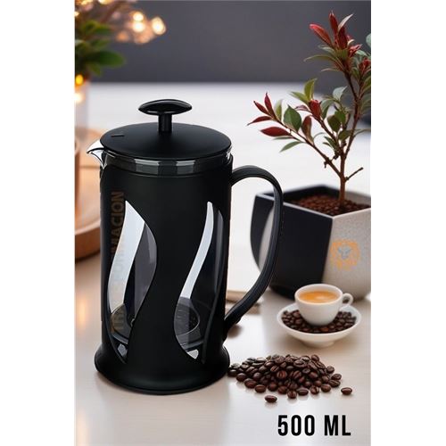 Tekno-Firsat French Press 500 Ml SİYAH