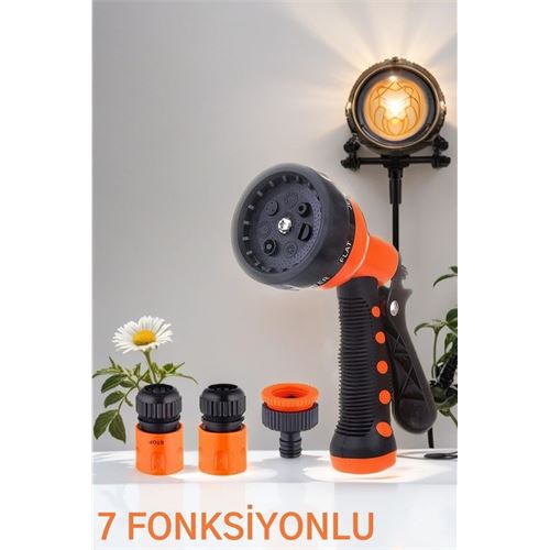 Tekno-Firsat Sulama Tabancası Seti 7 FONKSİYON 3 Aparatlı