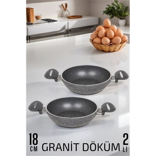 Tekno-Firsat Granit Yumurta Sahanı 18 CM Navida Design