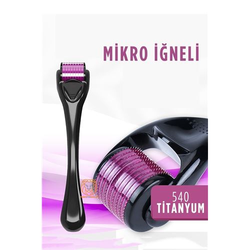 Tekno-Firsat Titanyum DermaRoller Mikro İğneli Cilt Sıkılaştırıcı