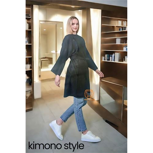 Tekno-Firsat Kuaför Salon Önlüğü Kimono Tip