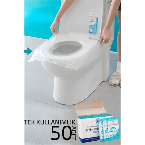 Tekno-Firsat Klozet Kapağı Kılıfı Hijyenik Tek Kullanımlık 50 ADET