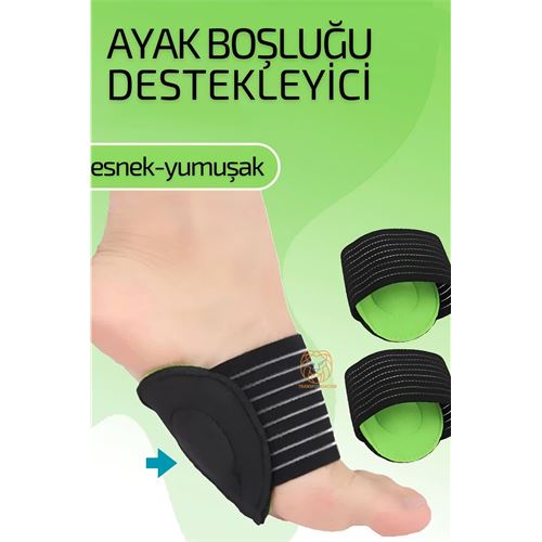 Tekno-Firsat Ayak Boşluğu Desteği Esnek Yumuşak Ayak Rahatlatıcı