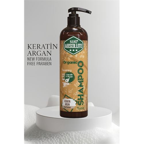 Tekno-Firsat Organic Argan Keratin Nano Saç Şampuanı Absolute Professional