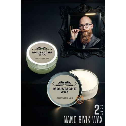 Tekno-Firsat Nano Bıyık Sabitleyici Wax 2 ADET Absolute Professional