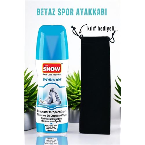 Tekno-Firsat Beyaz Spor Ayakkabı Boyası Show Kılıfında