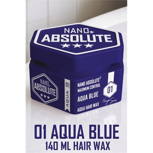 Tekno-Firsat Saç Wax Aqua Blue Sert ve Parlak Absolute Professional